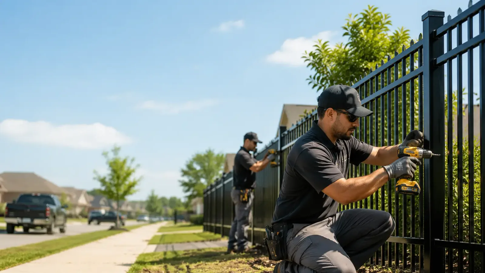 Metal Fence Installation in Waukegan, IL